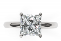 Four Prong Solitaire Diamond Engagement Ring